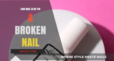 Nail Glue to the Rescue: Mending Broken Nails in a Pinch