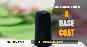 Exploring Nail Care: Can Hardener Double as a Base Coat?