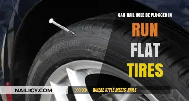 Patching Up: Can You Plug a Nail Hole in a Run-Flat Tire?