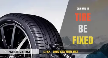 Can a Nail in a Tire Be Fixed? Quick Tips and Tricks