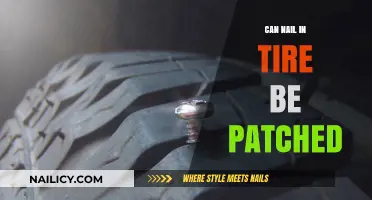 Can a Nail in Your Tire Be Patched? Here's What You Need to Know