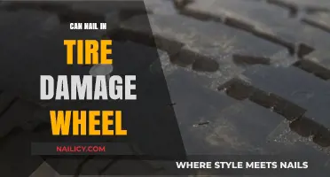 Can a Nail in Your Tire Cause Wheel Damage?