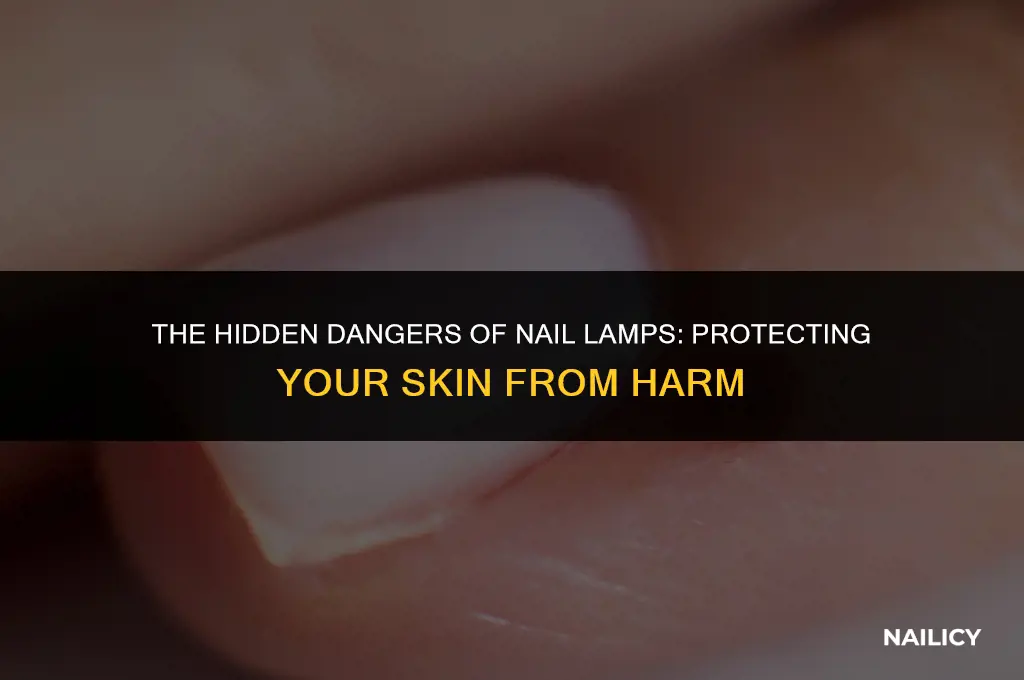 can nail lamps damage your skin