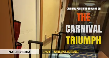 Can You Bring Nail Polish on Carnival Triumph? Cruise Packing Tips