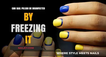 Freezing Nail Polish: Effective Disinfection Method or Beauty Myth?