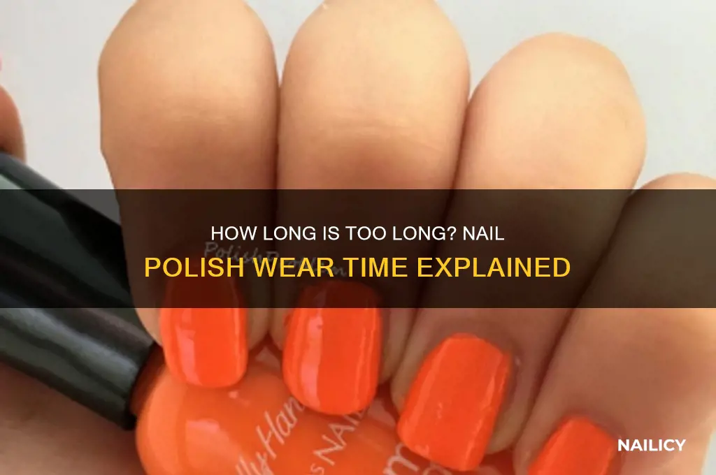 can nail polish be left on too long