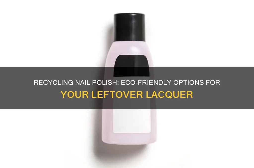 can nail polish be recycled