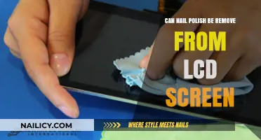 How to Remove Nail Polish from LCD Screens