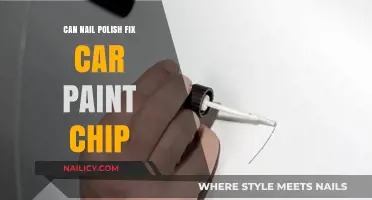 Can Nail Polish Repair Car Paint Chips? A Quick DIY Fix