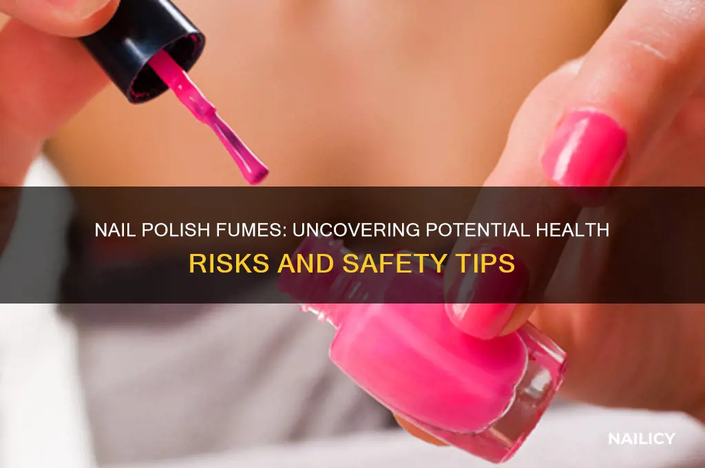 can nail polish fumes harm you