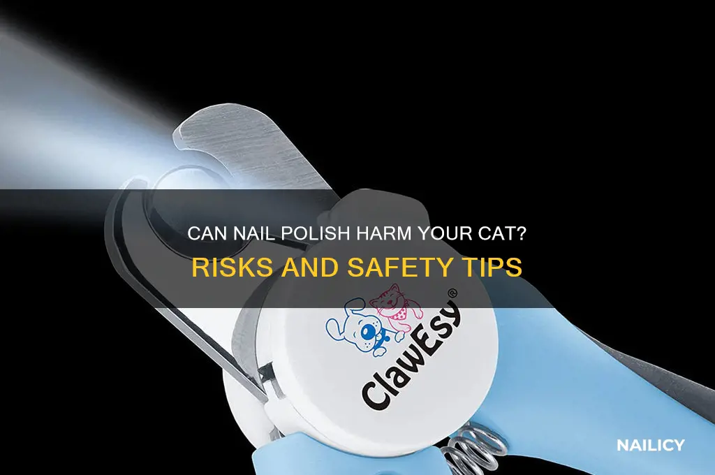 can nail polish harm cat