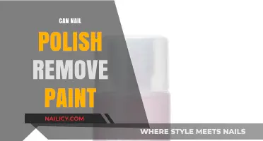 How Nail Polish Can Remove Paint