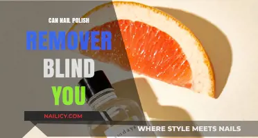 Nail Polish Remover: Can It Blind You?
