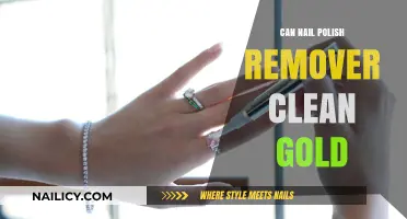 How Nail Polish Remover Cleans Gold