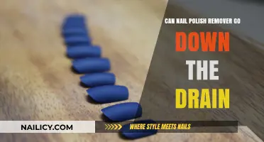 Does Nail Polish Remover Belong Down the Drain?