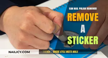 Nail Polish Remover: A Sticker's Worst Enemy?