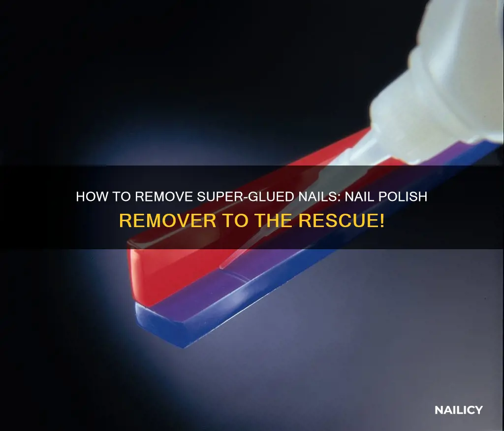 can nail polish remover remove crazy glue