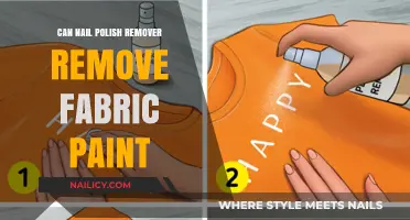 How to Remove Fabric Paint with Nail Polish Remover