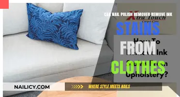 Nail Polish Remover: An Effective Ink Stain Remover?