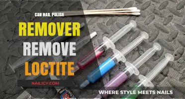 How to Remove Loctite with Nail Polish Remover