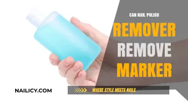Nail Polish Remover: Marker's Best Friend or Foe?