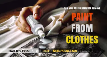 How to Remove Paint Stains with Nail Polish Remover