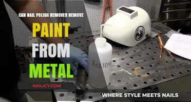 Nail Polish Remover: Metal Paint Remover?