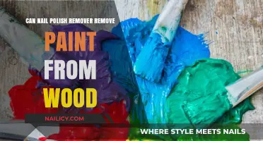 Nail Polish Remover: Effective Paint Remover for Wood?