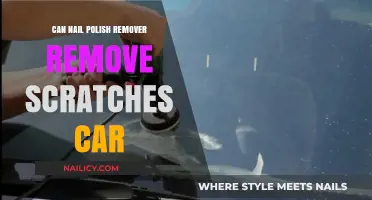 Nail Polish Remover: A Scratch Remedy for Cars?