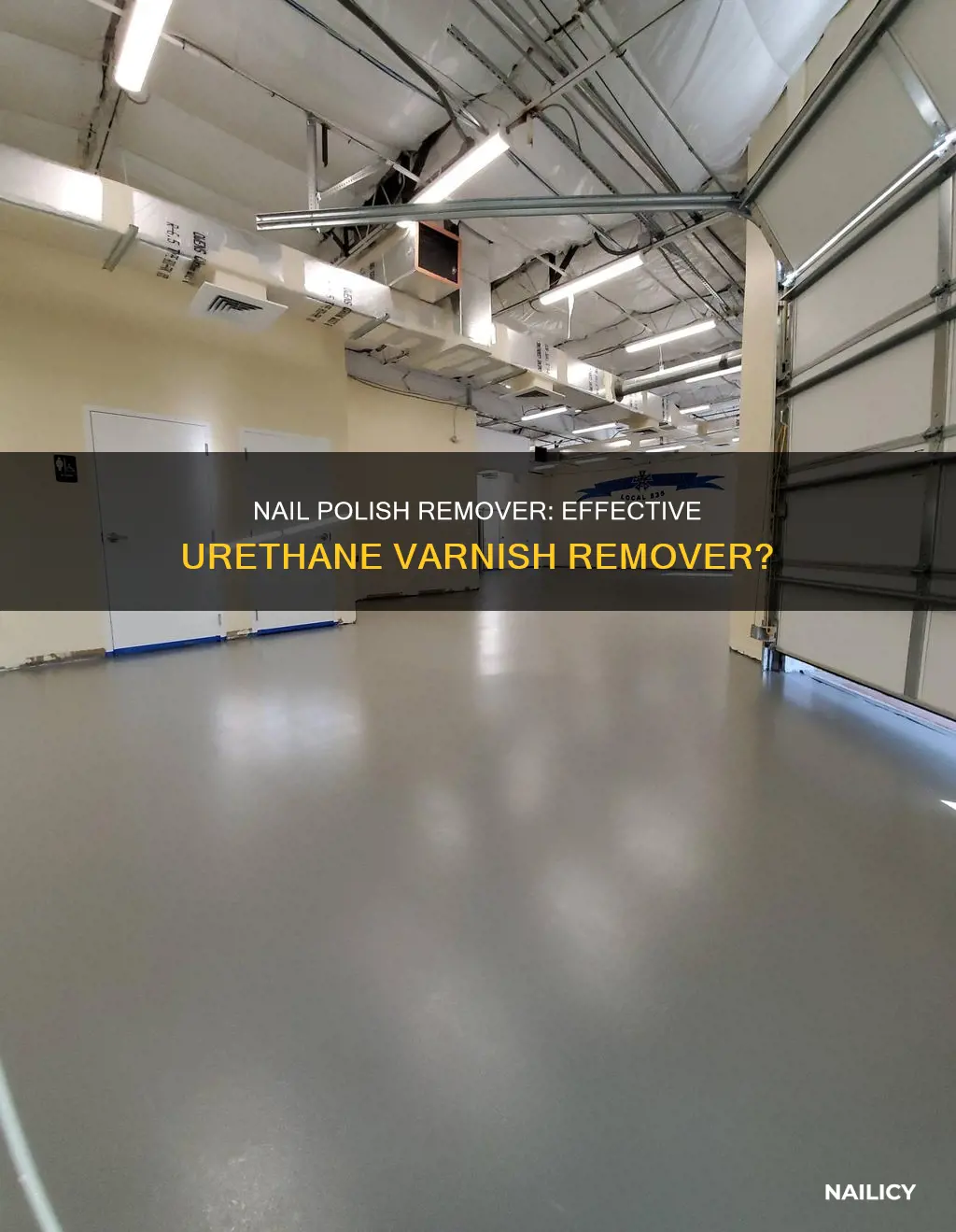 can nail polish remover remove spar urethane