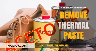 Nail Polish Remover: A Thermal Paste Solution?