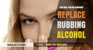 Nail Polish Remover: A Viable Substitute for Rubbing Alcohol?