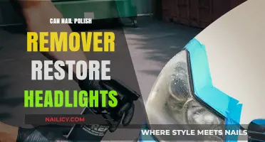 How Nail Polish Remover Restores Headlights: A Quick Fix?