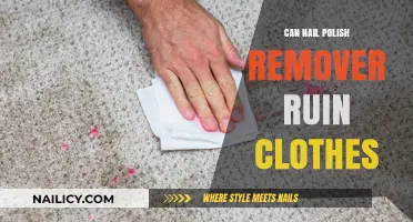 Nail Polish Remover: A Stain Risk for Clothes?