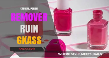 Nail Polish Remover: A Glass Surface's Worst Enemy