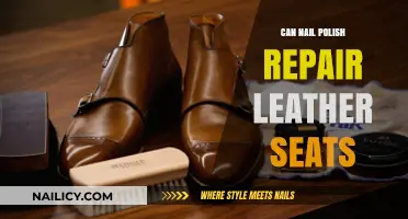 Nail Polish for Leather Seat Repairs: Myth or DIY Solution?