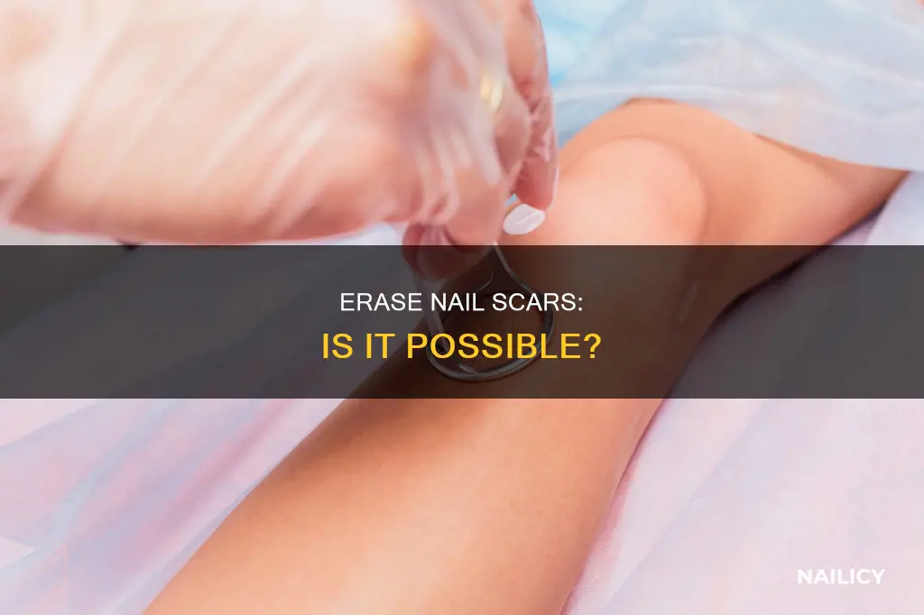 can nail scars be removed