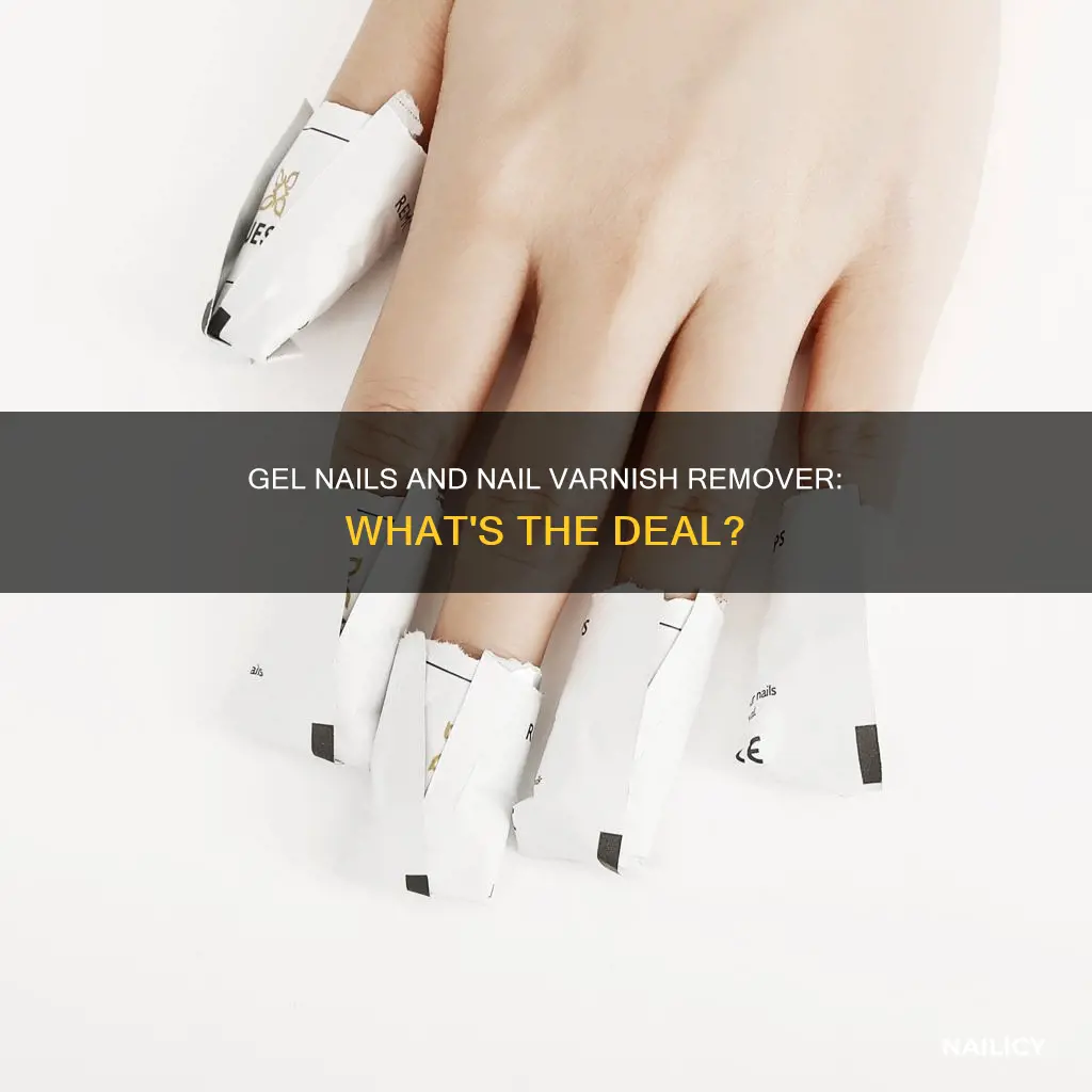 can nail varnish remover remove gel nails