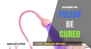 Can Regular Nail Polish Be Cured? Exploring Drying vs. Curing