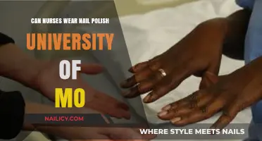 University of Missouri Nail Polish Policy: Can Nurses Wear It?