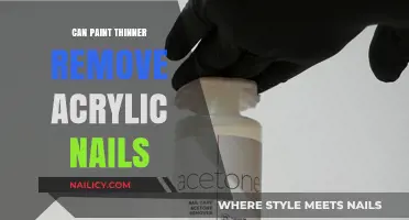 Paint Thinner vs. Acrylic Nails: Effective Remover?