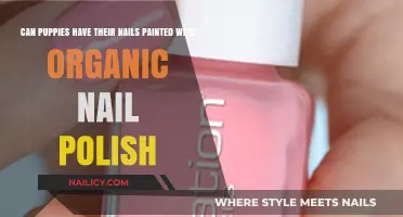 Is Organic Nail Polish Safe for Painting Puppies' Nails?