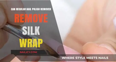 Nail Polish Remover: Effective for Silk Wrap Removal?