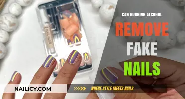 Rubbing Alcohol: An Effective Remover for Fake Nails?
