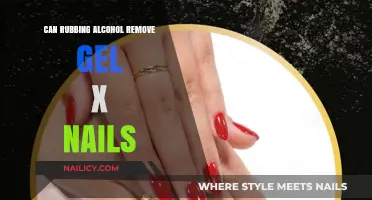 Rubbing Alcohol: Effective Gel X Nails Remover?