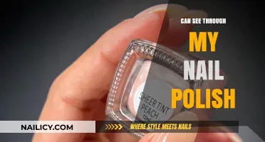 Can You See Through My Nail Polish? Unveiling the Sheer Trend