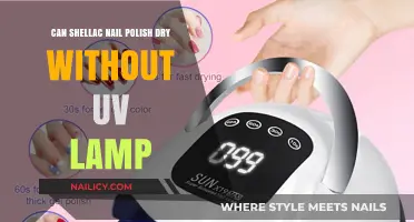 Can Shellac Nail Polish Air Dry Without a UV Lamp?