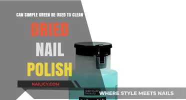 Can Simple Green Effectively Remove Dried Nail Polish? A Cleaning Guide