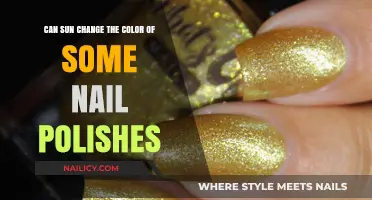 Sunlight's Surprising Effect: How UV Rays Alter Nail Polish Colors
