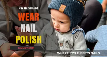 Teacher Aide Nail Polish Policy: What’s Allowed in the Classroom?